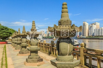 温州江心屿与江心寺 瓯江上的千年佛国与诗画胜境